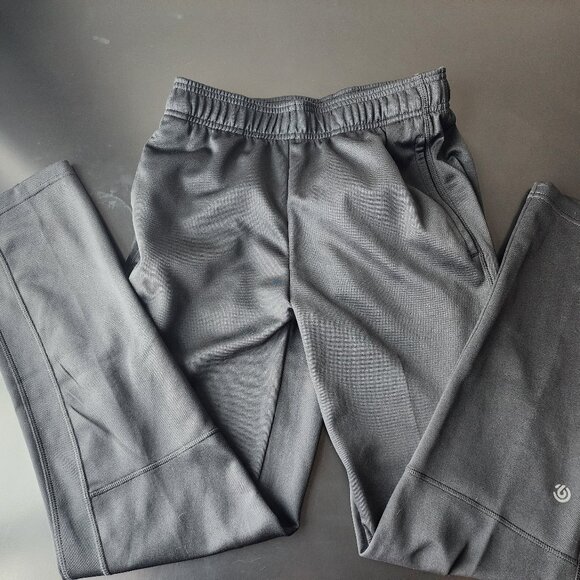 Men's Champion Straight Leg Black Athletic Pants Joggers Elastic Waist Sz. Small - Picture 3 of 11